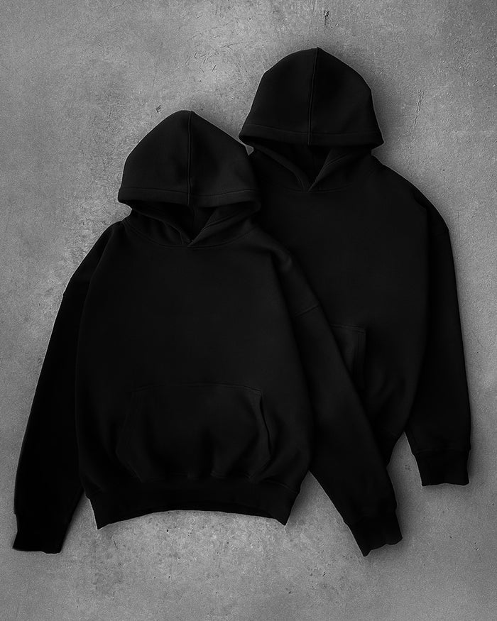 Black Oversized Sweatshirt